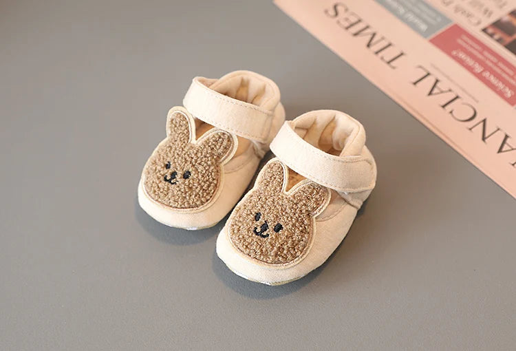 2025 New Toddler Newborn Baby Shoes Boys' Girls' Slippers Pre walker Casual Shoes  Winter Small Animals First Walkers