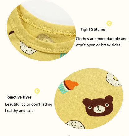 Newborn Baby Clothing Boy Girl baby clothes items Cotton Bodysuit Summer Short Sleeve Romper Infant Toddler sleepwear