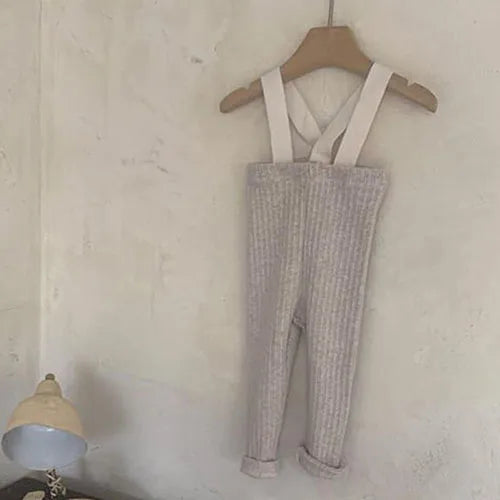 Toddler Baby Boys Girl Casual Pants Spring Autumn Baby Boys Girls Jumpsuit Overall Infant Baby Girls Boys Suspender Pants