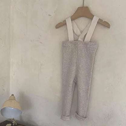 Toddler Baby Boys Girl Casual Pants Spring Autumn Baby Boys Girls Jumpsuit Overall Infant Baby Girls Boys Suspender Pants