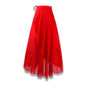Women Wrap Dance Skirt Girls Long Dance Skirt Ballet Wrap Skirt Dance Skate Over Scarf Skirt Dancewear