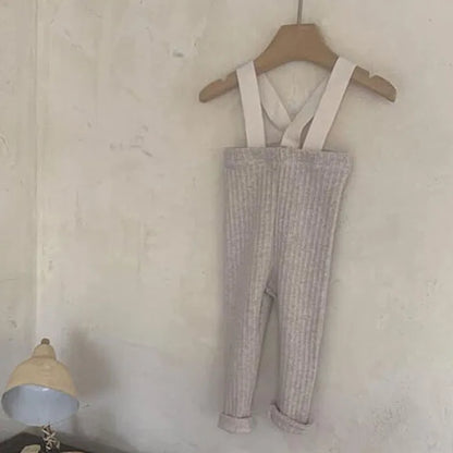Toddler Baby Boys Girl Casual Pants Spring Autumn Baby Boys Girls Jumpsuit Overall Infant Baby Girls Boys Suspender Pants