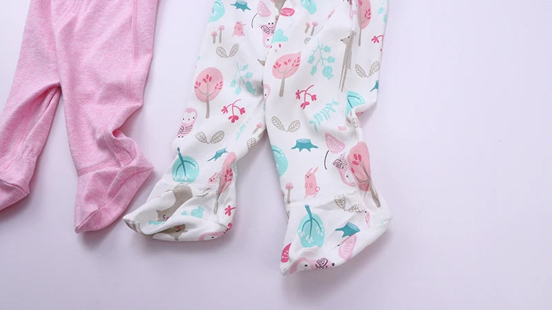 Baby pants cotton baby footies leggings children clothing newborn baby boys pants girls pants high elasticity baby trousers