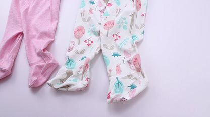 Baby pants cotton baby footies leggings children clothing newborn baby boys pants girls pants high elasticity baby trousers
