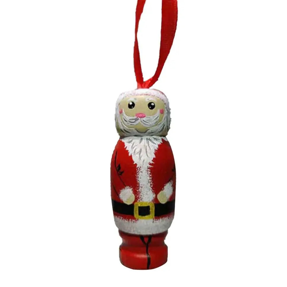 Christmas Novel DIY Funny Santa Ornament Holiday Hanging Christmas Tree Decoration Party Decors