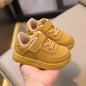 2025 Solid Color Children Shoes Classic Cool Leisure Kids Boots Fashion Excellent Toddlers Hook & Loop Baby Girls Boys Sneakers