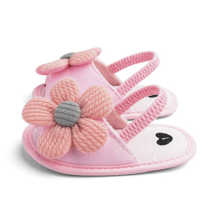 Summer New Sunflower Baby Sandals Soft Bottom Baby Toddler Shoes 0-1 Years Old Baby Girls  Baby Shoes Girls  Baby Boy Shoes