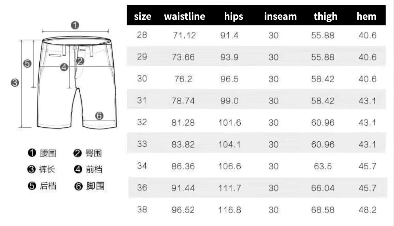 Pants Men Jeans Shorts Hole Streetwear Harajuku Slim Straight Denim Shorts Summer Casual Baggy Ripped Jeans for men clothing