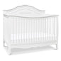 Fiona 4-in-1 Convertible Crib in White Convertible, Adjustable