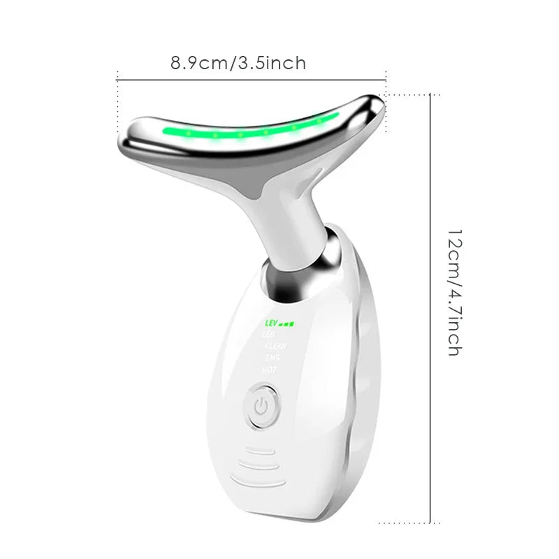 7 Modes Neck Face Lift Neck Beauty Device Slim Massager Face Lifting Tightening Facial Wrinkle Remover Face Care Beauty Machine