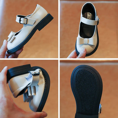 Children Shoes Kids Casual Shoes for Big Girls Kindergarten School Students Performance Shoes Bow-knot Soft 2022 Spring Autumn