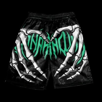 Summer Men's Sports Shorts Fashion Skull Print Pattern Men's Beach Shorts Hawaii Vacation Beach Men's Swimming Shorts S-2XL