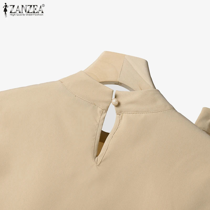 Elegant Chic Women 2-Pieces Sets ZANZEA Woman 2025 Trouser Suits Fashion 2pcs Outfits Tank Top and Wide Leg Pant Suits Oversize