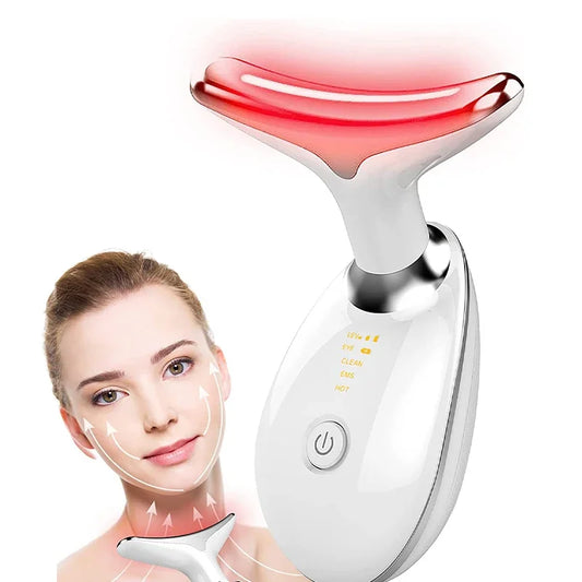 7 Modes Neck Face Lift Neck Beauty Device Slim Massager Face Lifting Tightening Facial Wrinkle Remover Face Care Beauty Machine