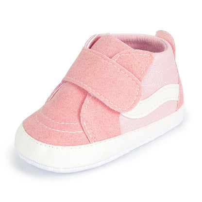 Meckior New Baby Canvas Sneakers Anti-slip Soft Plaid Baby Boy Girl Shoes Newborns First Walkers Infant Baby Unisex Casual Shoes