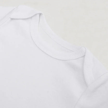 I'm the Best Thing 2025 Newborn Baby Clothes White Cotton Summer Bodysuits for Infants Short Sleeve Boys Girls Romper