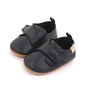 VISgogo Baby Shoes First Walkers PU Sneakers Soft Sole Cute Baby Casual Flats Infant Shoes for Newborn Girl Boys 0-18Months