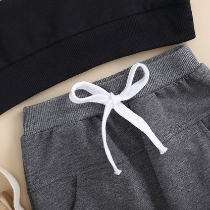 Kupretty Toddler Baby Boy Winter Outfit Clothes Hoodie Sweatshirt Tops and Pants 3 6 9 12 18 24 Months Fall Outfits Set