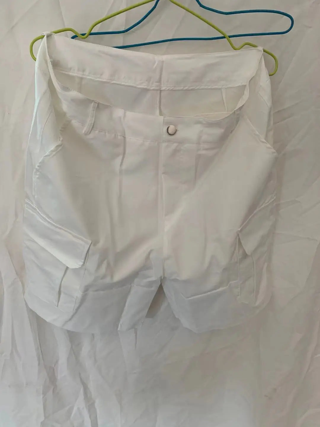 Summer Fashion Casual Tooling Shorts Men's Solid Loose Cotton Multi-pockets Cargo Pants Comfy Beach Sport Short Trousers for Men