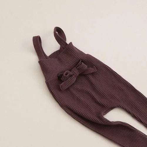 Korean Style Baby Girls Lace Suspenders Toddler Baby Girl Jumpsuits Overall Autumn Spring Newborn Baby Elastic Suspender Pants