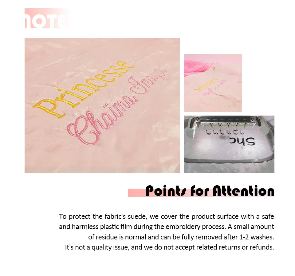 Personalized Baby First Name Cover Kids Custom Blanket Newborn Boy Girl Birthday Gift Swaddle Bed Toddler Stroller Crib Blanket