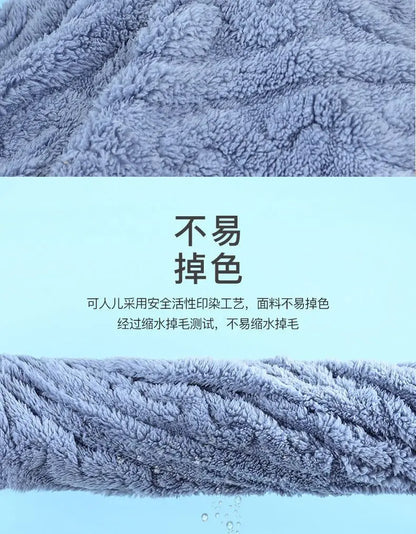 Fleece Women Pajamas Set Winter Sleepwear Solid Velvet 2 Piece Pant Home Suit Fluffy Casual Pajama Warm O-neck Night Wear