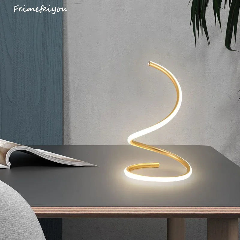 Nordic Led Table Lamps Modern Acrylic Metal Reading Desk Lamps Bedroom  Bedside  Living Room Study Decorative US/EU Night Lights