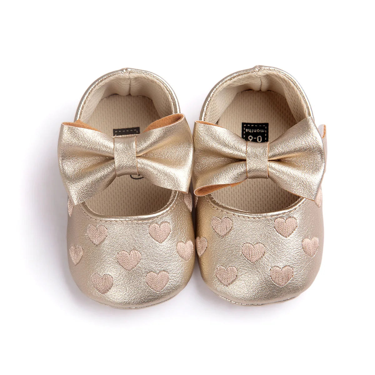 Meckior Baby Shoes Newborn Infant Boy Girl First Walker PU Sofe Sole Princess Bowknot Fringe Toddler Baby Crib Shoes Casual