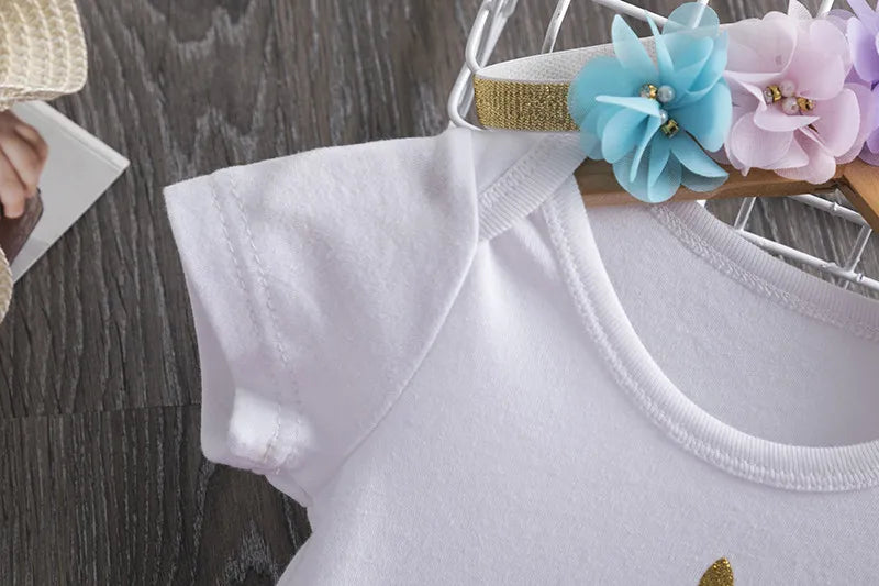 NewBorn Girls 1St Birthday Party Dress Princess 1 Year Old Ceremony Mesh Tutu Vestidos Infant Unicorn Christening Gowns