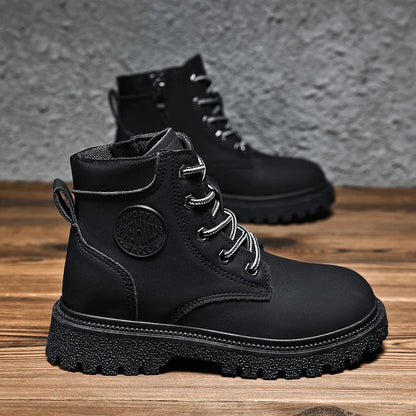 New Winter Spring Children Rubber Ankle Yellow Snow Black Boots For Girls Boys Boots Casual Kids Toddler Shoes Sneakers Footwear