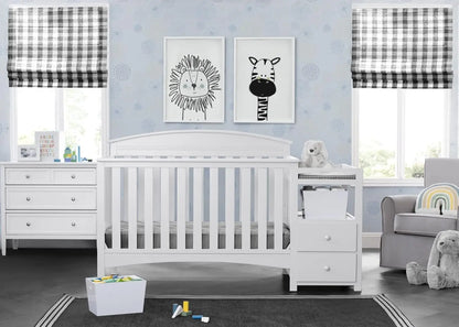 Convertible Crib and Changer