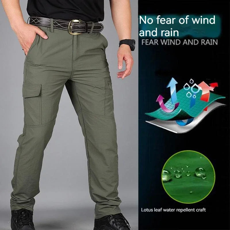 Summer Cargo Pants Men's Four Colors Streetwear Jogger Trekking Hiking Mountain Work Tourism Trousers Pants Hot Sales