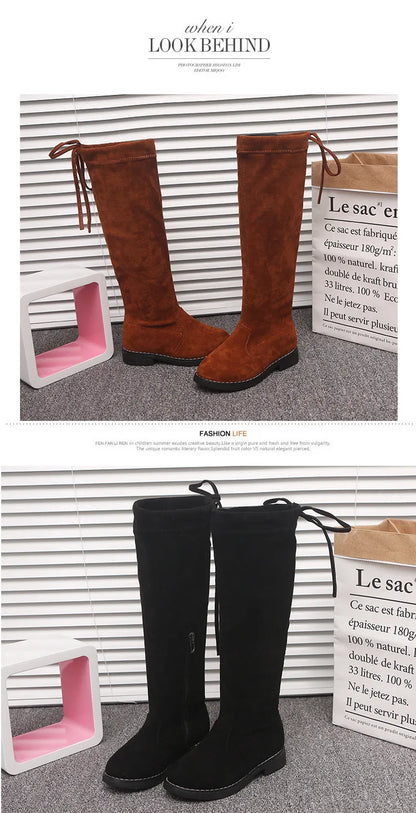 Children Over Knee Boots Girl Shoes Knee Fashion Children Boots Autumn And Winter Princess Girls Boots