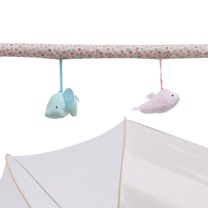 5 Gears Electric Auto-Swing Baby Crib Cradle Sleep Bed Infant Rocker + Net Music Bluetooth Music Adjustable+ Mat