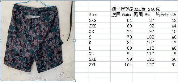 Summer Fashion Casual Tooling Shorts Men's Solid Loose Cotton Multi-pockets Cargo Pants Comfy Beach Sport Short Trousers for Men