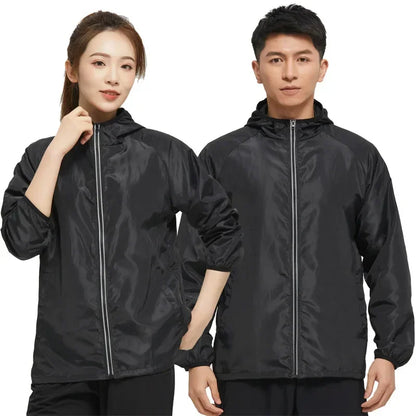 Men's Hiking Jackets Waterproof Women Sun Protection Windbreaker Camping Climbing Outdoor Coat Unisex Portable Clothes