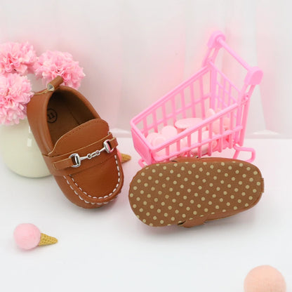 RABEISIR Casual Solid Color Slip On Low Top Loafer Shoes For Baby Boys, Lightweight Comfortable Non Slip Flat Shoes