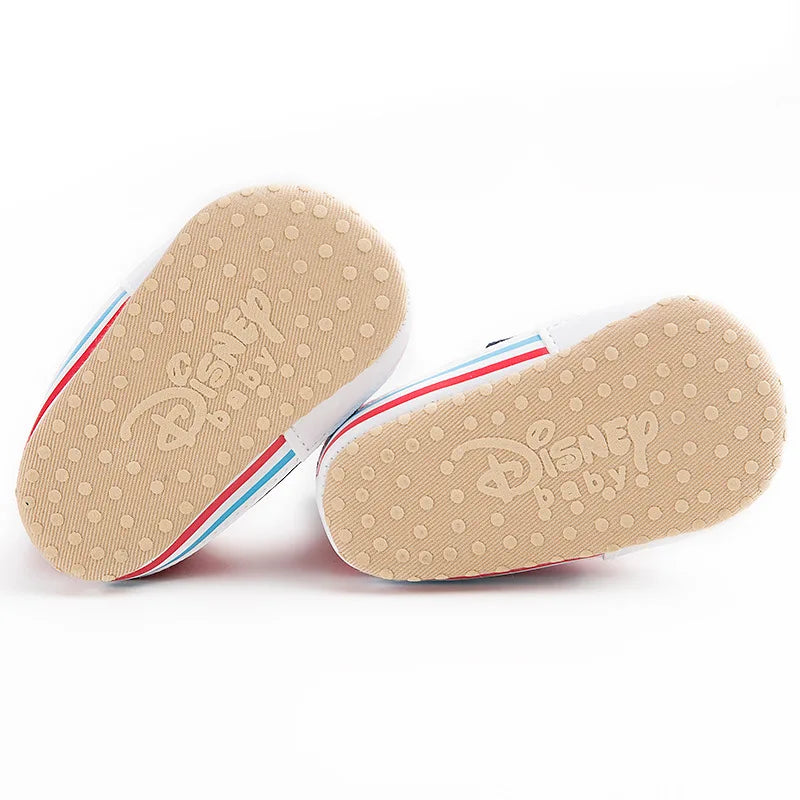 Disney 0-18M Baby Mickey Mouse  First Walkers Girl Newborn Baby Shoes Boy Fashion cartoon Mickey Shoes