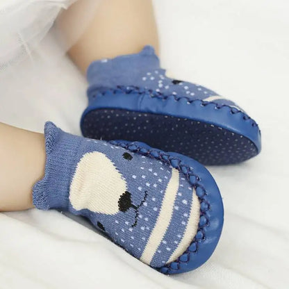 Baby newborn shoes 0-6-12 months boy and girl 0-1 years old soft soled pre-toddler cotton shoes