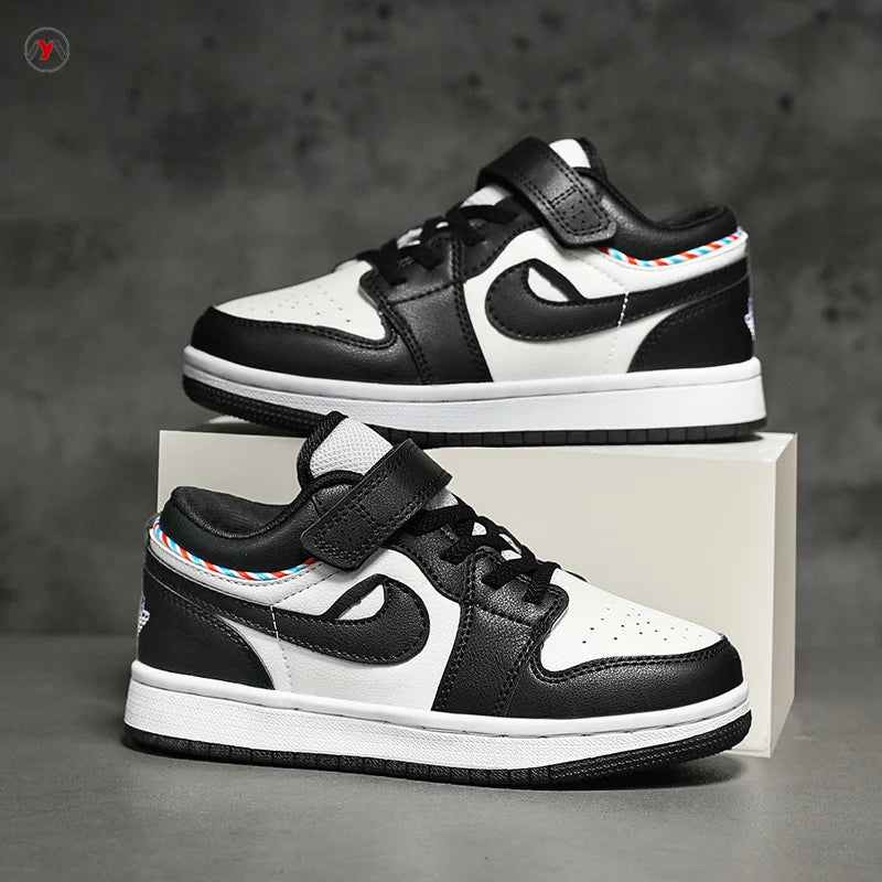 Children Sneakers Boys Shoes Girls White Black Kids School Trainer Shoes Lightweight Running Sports Casual Tennis Sneaker