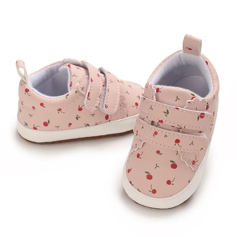 0-18M baby shoes for girls newborns and toddler casual and comfortable cotton soles non slip canvas shoes first generation