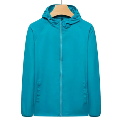 Men's Hiking Jackets Waterproof Women Sun Protection Windbreaker Camping Climbing Outdoor Coat Unisex Portable Clothes