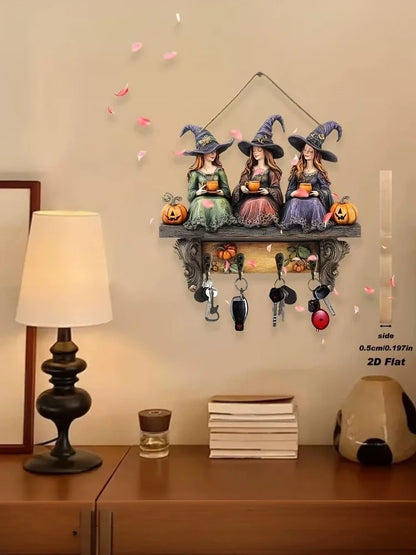 2025 New Exquisite Halloween Wooden Christmas Décor Home Ornaments Holiday Gift Set For Indoor Outdoor Festive Decorations