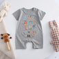 Newborn Baby Clothing Boy Girl baby clothes items Cotton Bodysuit Summer Short Sleeve Romper Infant Toddler sleepwear