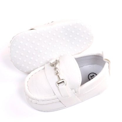 RABEISIR Casual Solid Color Slip On Low Top Loafer Shoes For Baby Boys, Lightweight Comfortable Non Slip Flat Shoes