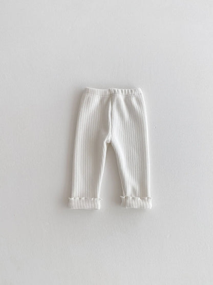 2025 Winter New Baby Plus Velvet Thick Leggings Cotton Girls Cute Bow Warm Trousers Infant Fleece Casual Pants Toddler Clothes