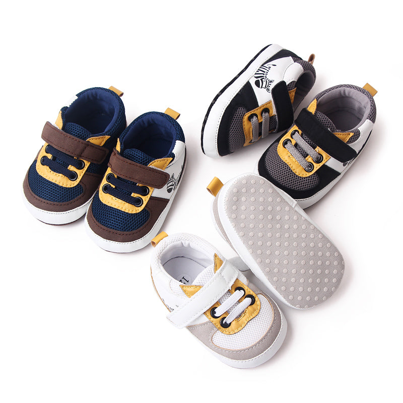 Toddler Sneakers Casual Cute Baby Flats Breathable Mesh Infant Walking Shoes for Newborn Girl Boys