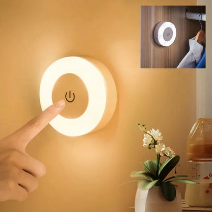 Led Light Portable USB Rechargeable Night Light for Living Room and Bedroom Lighting. Lamps Lamp Home Decorations Décor Lights