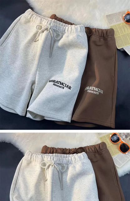 Summer New Leisure Fashion Sports Shorts Street Man Fashion Minimalist Sports Beach Pants Letter Embroidered Cotton Shorts