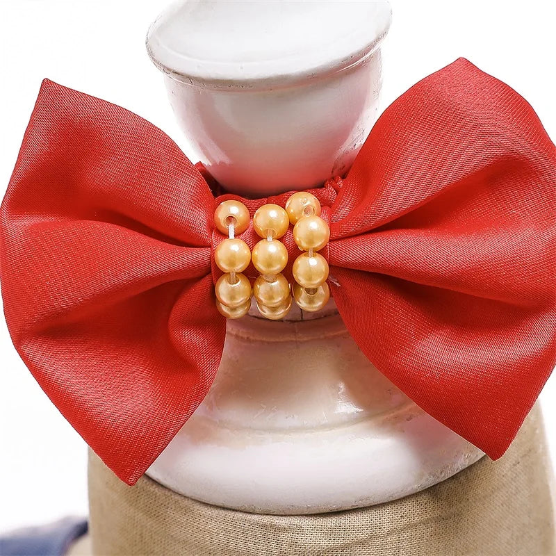 Baby Girls Christmas Dress 3 6 9 12 18 24 Months Toddler Newborn Lace Princess Dress 1 Year Old Birthday Party New Year Costume